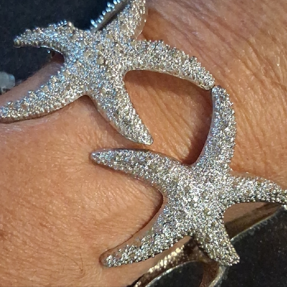 Silver Starfish Bracelet
